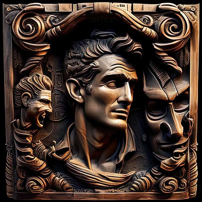 3D model Uncharted 2 Among Thieves game (STL)
